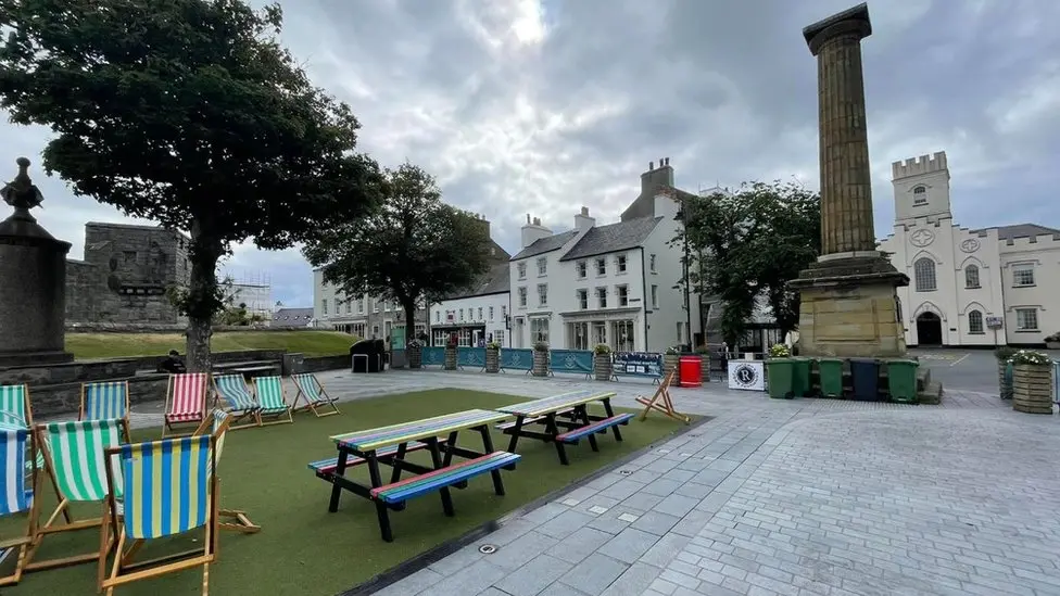 Castletown Market Square. Image: Castletown Commissioners